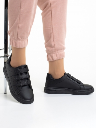 REDUCERI, Pantofi sport dama negri din piele ecologica Zuzia - Kalapod.net