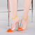 Pantofi dama Malvina portocalii, 2 - Kalapod.net