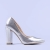 Pantofi dama Clare argintii, 2 - Kalapod.net