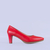 Pantofi dama piele cu toc Tesa rosii, 5 - Kalapod.net