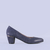 Pantofi dama piele cu toc Rubin navy, 5 - Kalapod.net