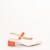 Pantofi dama Safar albi cu portocaliu, 2 - Kalapod.net