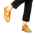 Pantofi dama casual fara toc din piele ecologica camel Bergo, 5 - Kalapod.net