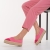 Espadrile dama roz din material textil Vienna - Kalapod.net