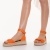 Sandale dama portocalii din piele ecologica Thelma, 3 - Kalapod.net