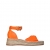 Sandale dama portocalii din piele ecologica Thelma, 2 - Kalapod.net
