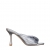 Papuci dama cu toc argintii din piele ecologica Shelly, 2 - Kalapod.net
