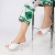 Papuci dama cu toc albi din piele ecologica Shelly, 5 - Kalapod.net