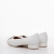 Pantofi dama cu toc albi din piele ecologica Francess, 3 - Kalapod.net