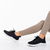 Pantofi sport dama negri din material textil Thiago, 6 - Kalapod.net