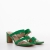 Papuci dama cu toc verzi din piele ecologica Cameron, 4 - Kalapod.net