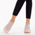 Pantofi sport dama roz din material textil si piele ecologica Narrow, 3 - Kalapod.net
