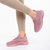 Pantofi sport dama roz din material textil Aceline, 3 - Kalapod.net