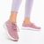 Pantofi sport dama roz din material textil Giavonna - Kalapod.net