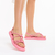 Sandale dama roz din piele ecologica Beloved - Kalapod.net
