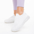 Pantofi sport dama albi din material textil Chalith, 5 - Kalapod.net