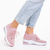 Pantofi sport dama roz din material textil Kindra, 3 - Kalapod.net