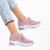 Pantofi sport dama roz din material textil Kindra, 6 - Kalapod.net