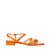 Sandale dama portocali din piele ecologica Adalynn, 2 - Kalapod.net