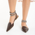 Pantofi dama maro din piele ecologica Becky - Kalapod.net
