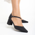 Pantofi dama negri din material textil Dalina, 3 - Kalapod.net