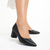 Pantofi dama negri din piele ecologica Dallis - Kalapod.net