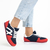Pantofi sport dama Cery albastru cu rosu, 5 - Kalapod.net