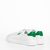 Pantofi sport dama albi cu verde din piele ecologica Ruba, 4 - Kalapod.net