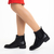 Botine dama negre din piele ecologica Daviana - Kalapod.net