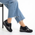 Pantofi dama casual negri din piele ecologica Kaida, 5 - Kalapod.net