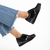 Pantofi dama casual negri din piele ecologica Kaida, 6 - Kalapod.net