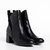 Botine dama negre din piele ecologica Arielle, 3 - Kalapod.net