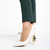 Pantofi dama albi din piele ecologica Jocelyn, 4 - Kalapod.net