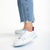 Pantofi sport dama albastru din piele ecologica si material textil Raela, 5 - Kalapod.net