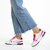 Pantofi sport dama roz din piele ecologica si material textil Raela - Kalapod.net