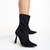 Botine dama negre din material textil Vanice, 6 - Kalapod.net