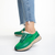 Pantofi sport dama verzi din piele ecologica si material textil Refugia, 3 - Kalapod.net