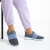 Pantofi sport dama gri cu albastru din material textil Sisto, 5 - Kalapod.net