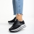 Pantofi sport dama negri din material textil Haya, 3 - Kalapod.net