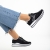 Pantofi sport dama negri din material textil Haya - Kalapod.net