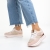 Pantofi sport dama roz din material textil Haya, 4 - Kalapod.net