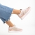 Pantofi sport dama roz din material textil Haya, 6 - Kalapod.net