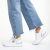 Pantofi sport dama albi din piele ecologica si material textil Nairobi, 4 - Kalapod.net