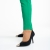 Pantofi dama negri din material textil cu toc Melany - Kalapod.net