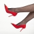 Pantofi dama rosu din material textil cu toc Melany, 6 - Kalapod.net