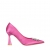 Pantofi dama fucsia din material textil cu toc Trudy, 2 - Kalapod.net