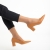 Pantofi dama camel din piele ecologica cu toc Amarilis, 6 - Kalapod.net