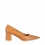 Pantofi dama camel din piele ecologica cu toc Amarilis, 2 - Kalapod.net