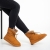 Cizme dama camel din material textil Anselma, 3 - Kalapod.net