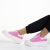 Tenisi dama roz din material textil Abon, 5 - Kalapod.net